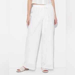 Elegant White Women's Pants